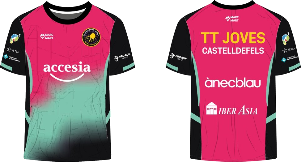 Equipació oficial 2 TT Joves Castelldefels